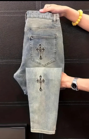 Jean court pour homme